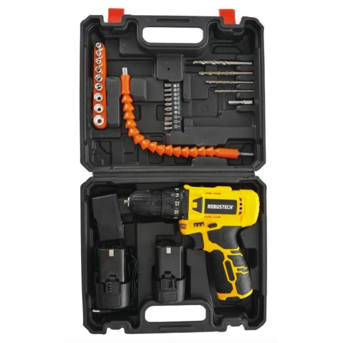 BUĞZ RBT - C12-2S 2 Vites 12V-1,3Ah 28 Parça Çift Akü Vidalama Matkap