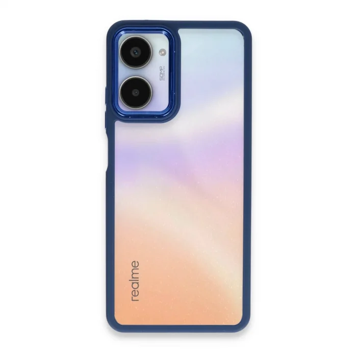 BUĞZ Realme 10 Pro 5g Kılıf Dora Kapak - Mavi