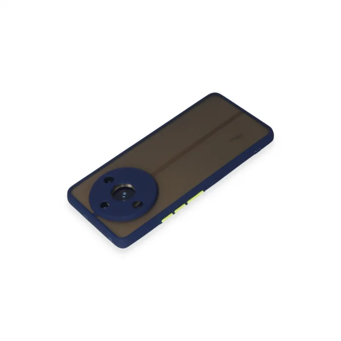 BUĞZ Realme 11 Pro Kılıf Montreal Silikon Kapak - Lacivert