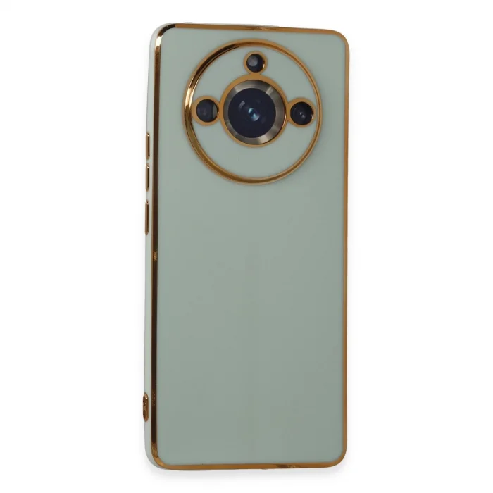 BUĞZ Realme 11 Pro Kılıf Volet Silikon - Açık Yeşil