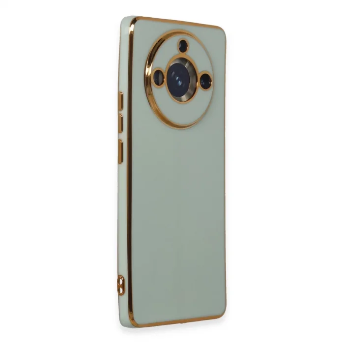 BUĞZ Realme 11 Pro Kılıf Volet Silikon - Açık Yeşil