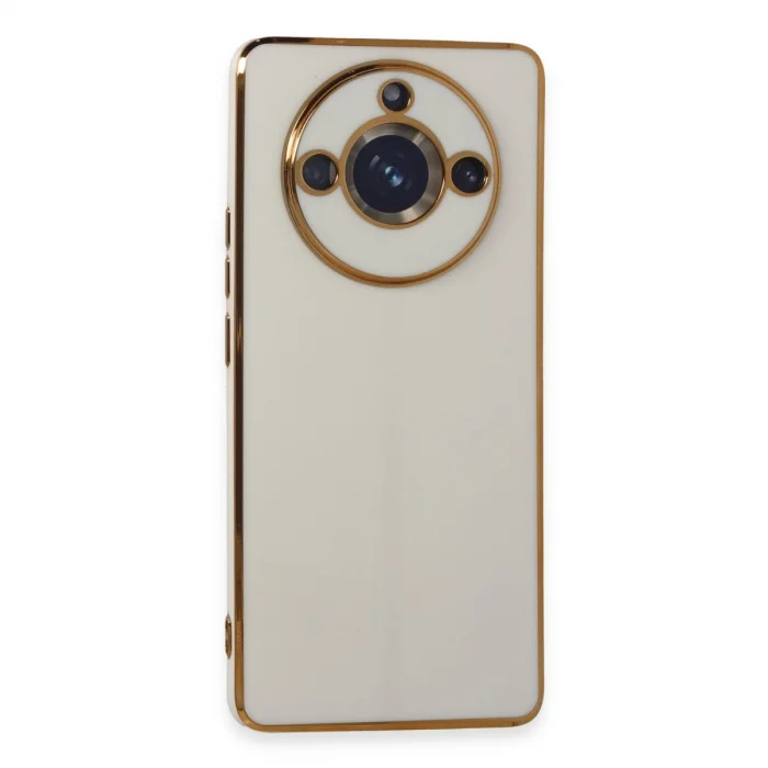 BUĞZ Realme 11 Pro Kılıf Volet Silikon - Beyaz