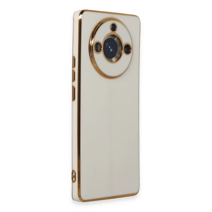BUĞZ Realme 11 Pro Kılıf Volet Silikon - Beyaz