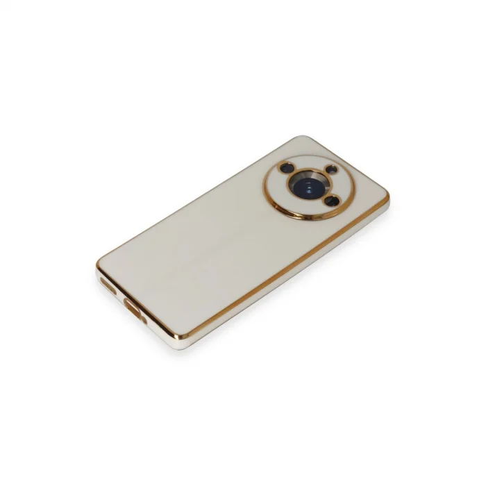 BUĞZ Realme 11 Pro Kılıf Volet Silikon - Beyaz