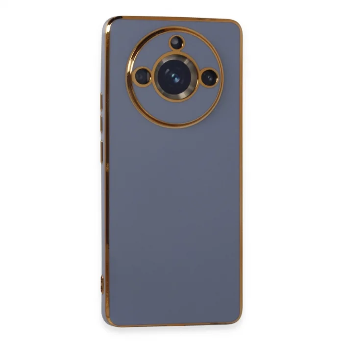 BUĞZ Realme 11 Pro Kılıf Volet Silikon - Mavi