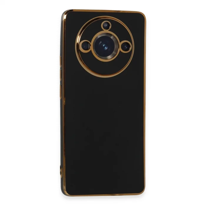 BUĞZ Realme 11 Pro Kılıf Volet Silikon - Siyah