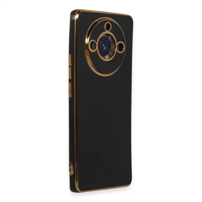 BUĞZ Realme 11 Pro Kılıf Volet Silikon - Siyah