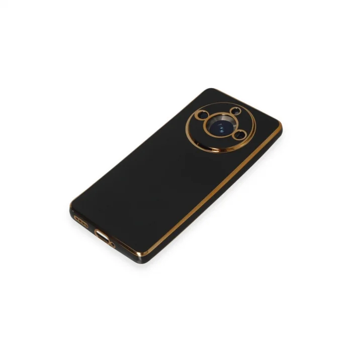 BUĞZ Realme 11 Pro Kılıf Volet Silikon - Siyah