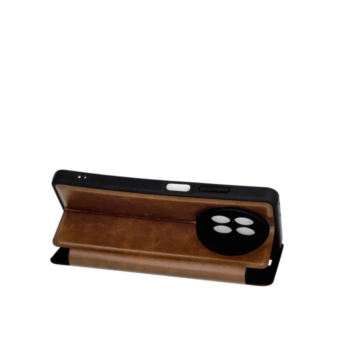 BUĞZ Realme 12 5g Kılıf Flip Cover - Taba