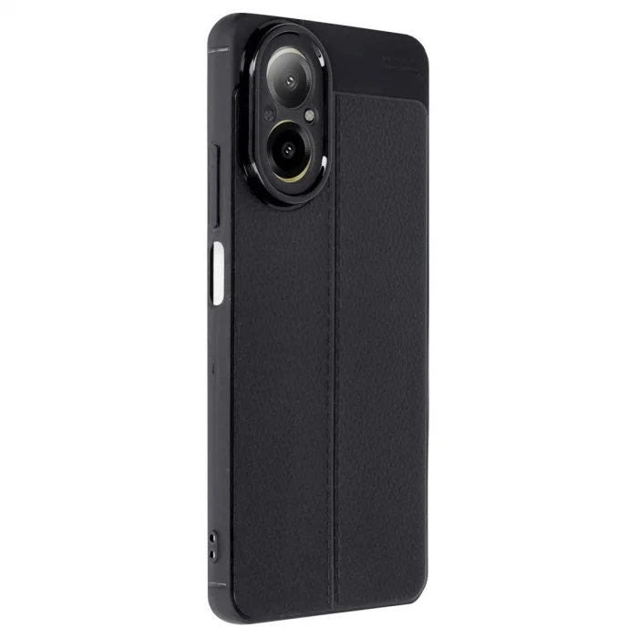 BUĞZ Realme 12 Lite Kılıf Auto Focus Kapak - Siyah