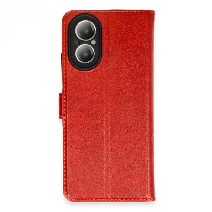 BUĞZ Realme 12 Lite Kılıf Trend S Plus Kapaklı Kılıf - Kırmızı