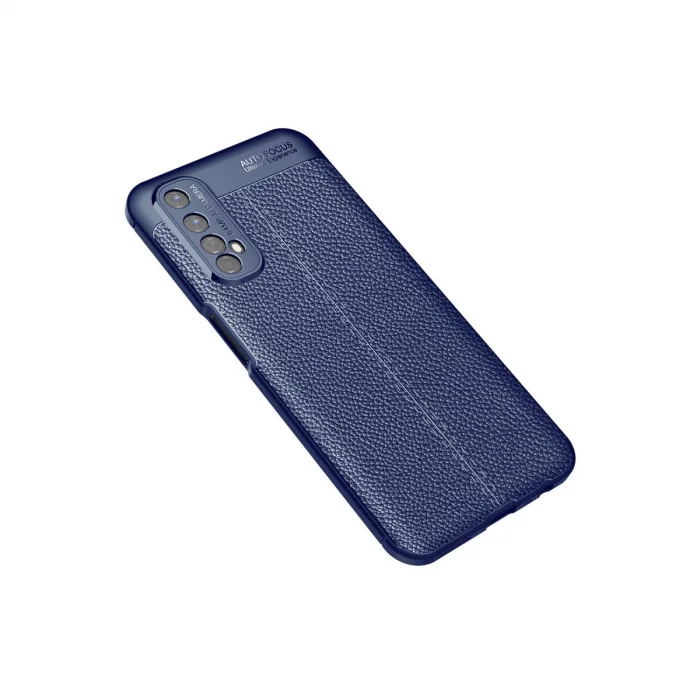 BUĞZ Realme 7 Kılıf Auto Focus Kapak - Lacivert