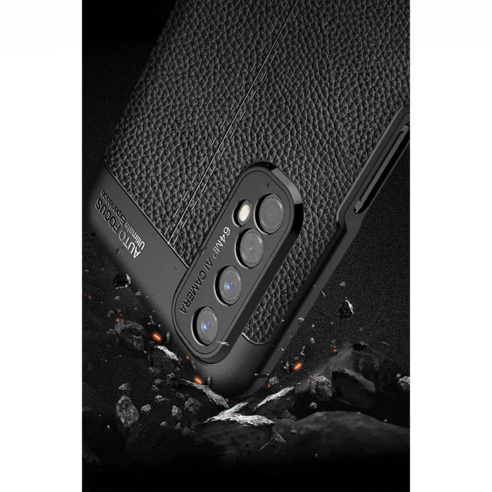 BUĞZ Realme 7 Kılıf Auto Focus Kapak - Lacivert