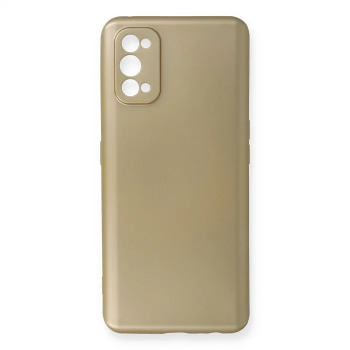 BUĞZ Realme 7 Pro Kılıf First Silikon - Gold