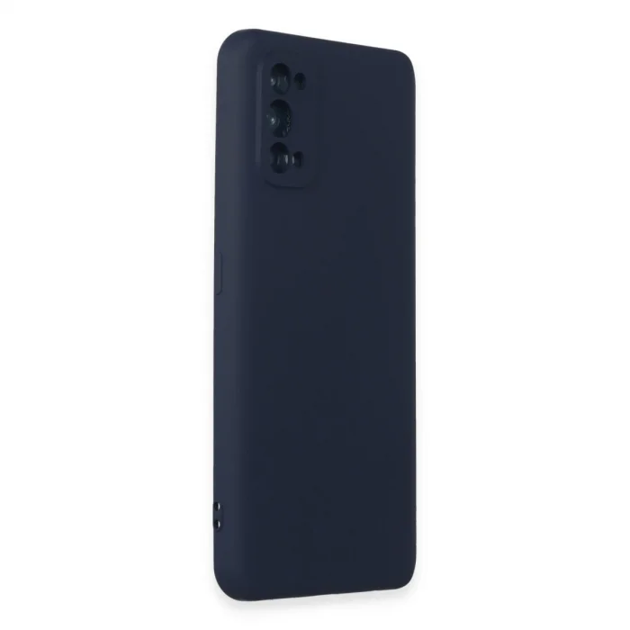 BUĞZ Realme 7 Pro Kılıf Nano İçi Kadife Silikon - Lacivert