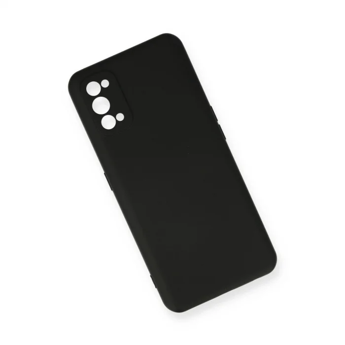 BUĞZ Realme 7 Pro Kılıf Nano İçi Kadife Silikon - Siyah