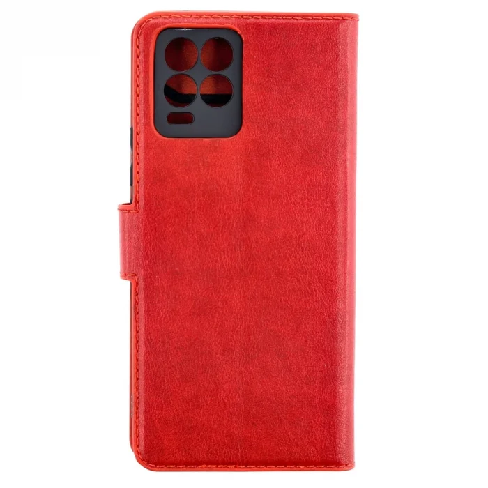 BUĞZ Realme 8 Pro Kılıf Trend S Plus Kapaklı Kılıf - Kırmızı