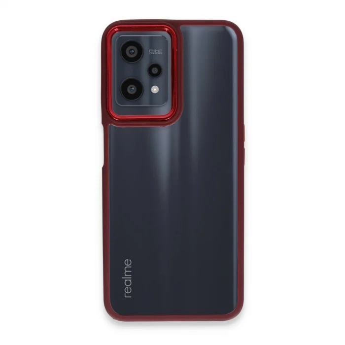 BUĞZ Realme 9 Pro 5g Kılıf Dora Kapak - Kırmızı