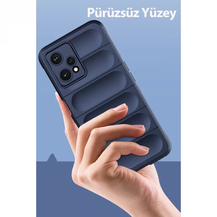 BUĞZ Realme 9 Pro 5g Kılıf Optimum Silikon - Kırmızı