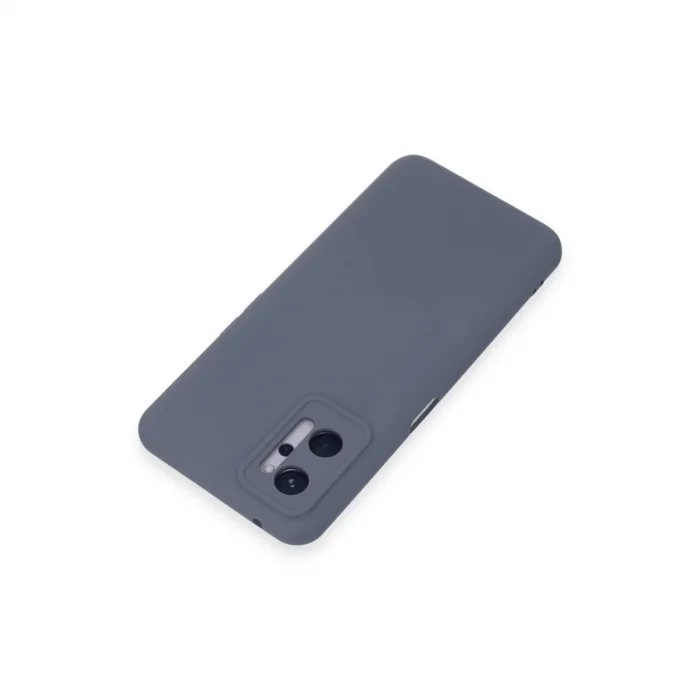 BUĞZ Realme 9i 4g Kılıf Nano İçi Kadife Silikon - Gri