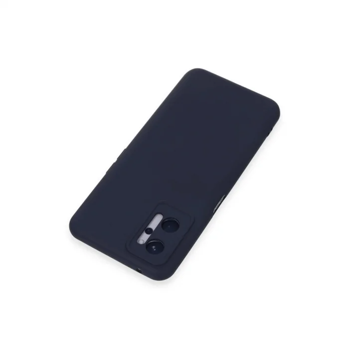 BUĞZ Realme 9i 4g Kılıf Nano İçi Kadife Silikon - Lacivert