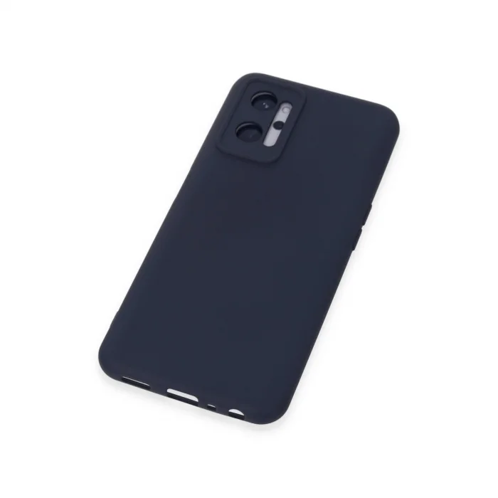 BUĞZ Realme 9i 4g Kılıf Nano İçi Kadife Silikon - Lacivert