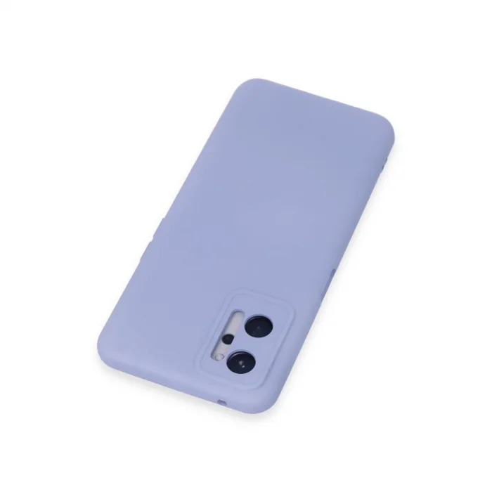BUĞZ Realme 9i 4g Kılıf Nano İçi Kadife Silikon - Lila