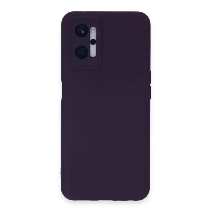 BUĞZ Realme 9i 4g Kılıf Nano İçi Kadife Silikon - Mor