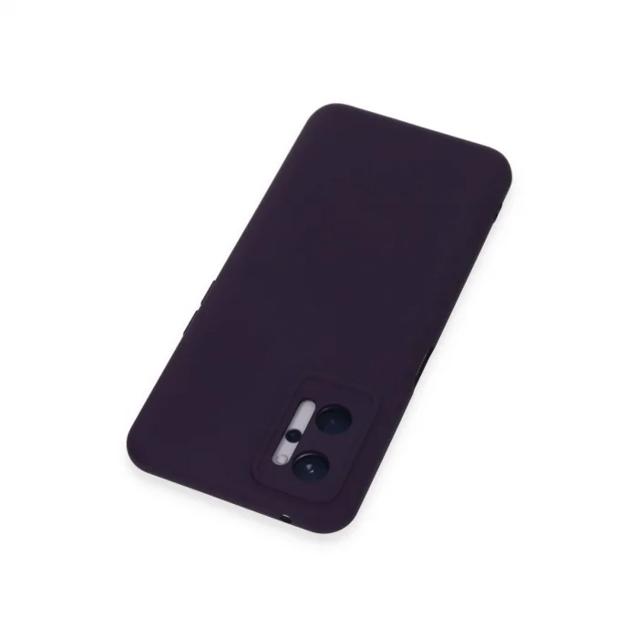 BUĞZ Realme 9i 4g Kılıf Nano İçi Kadife Silikon - Mor