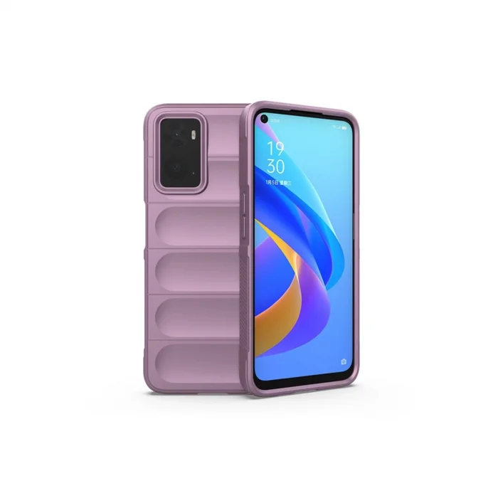 BUĞZ Realme 9i 4g Kılıf Optimum Silikon - Mor