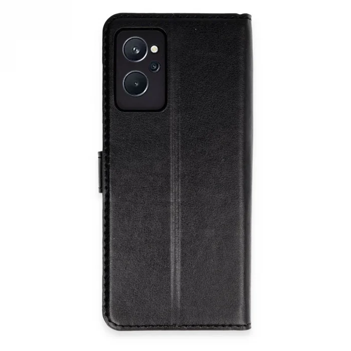 BUĞZ Realme 9i 4g Trend S Plus Kapaklı Kılıf - Siyah