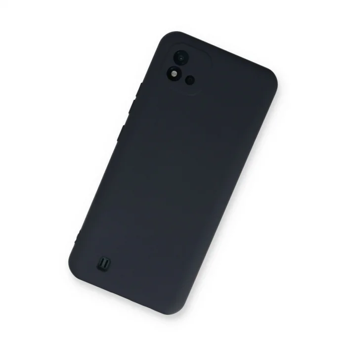 BUĞZ Realme C11 2021 Kılıf Nano İçi Kadife Silikon - Lacivert