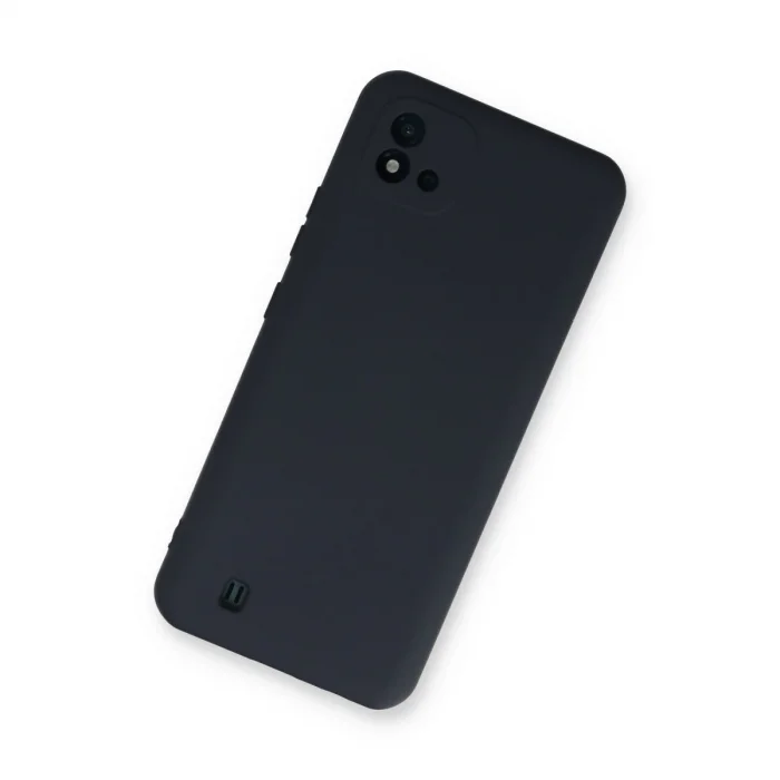 BUĞZ Realme C11 2021 Kılıf Nano İçi Kadife Silikon - Lacivert