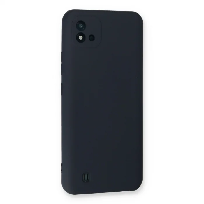 BUĞZ Realme C11 2021 Kılıf Nano İçi Kadife Silikon - Lacivert
