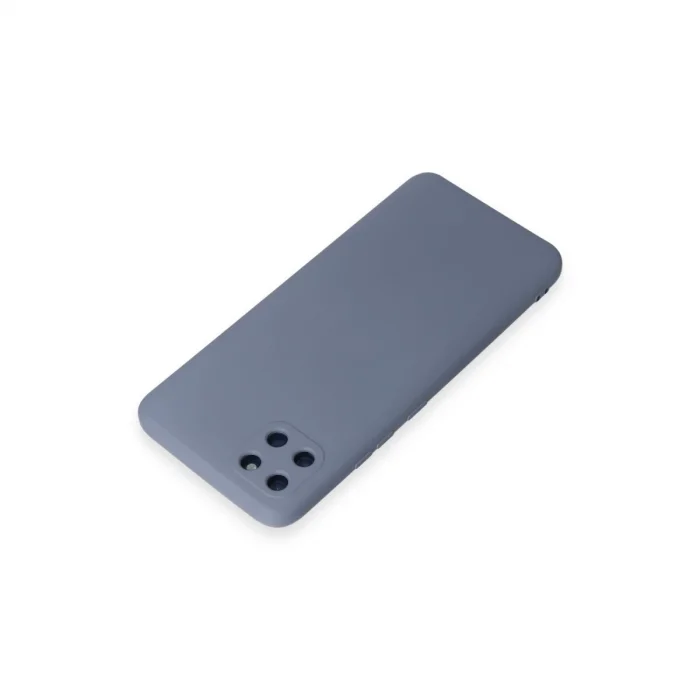 BUĞZ Realme C11 Kılıf Nano İçi Kadife Silikon - Gri