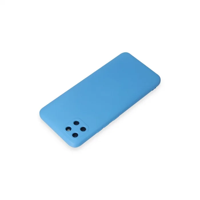 BUĞZ Realme C11 Kılıf Nano İçi Kadife Silikon - Mavi