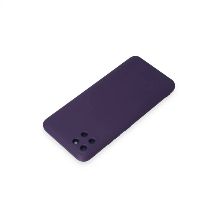 BUĞZ Realme C11 Kılıf Nano İçi Kadife Silikon - Mor