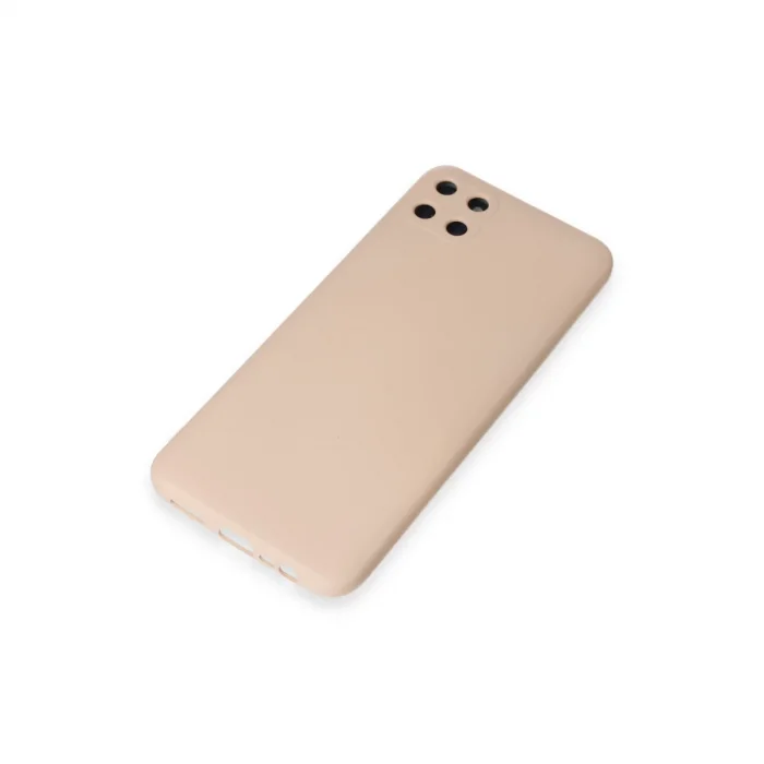 BUĞZ Realme C11 Kılıf Nano İçi Kadife Silikon - Pudra