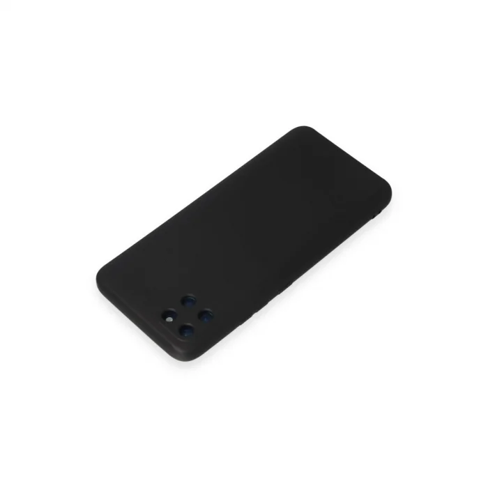 BUĞZ Realme C11 Kılıf Nano İçi Kadife Silikon - Siyah