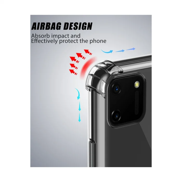 BUĞZ Realme C11 Kılıf Olex Tpu Silikon - Şeffaf