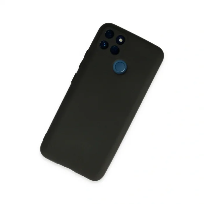 BUĞZ Realme C21y Kılıf First Silikon - Siyah