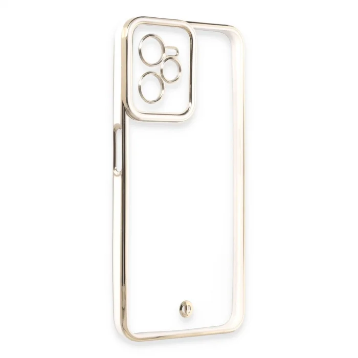 BUĞZ Realme C35 Kılıf Liva Lens Silikon - Beyaz