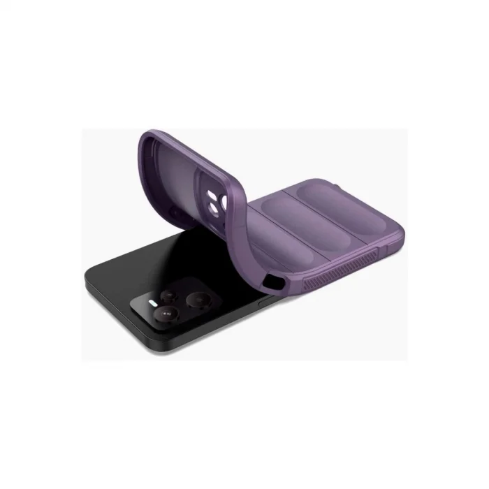 BUĞZ Realme C35 Kılıf Optimum Silikon - Mor