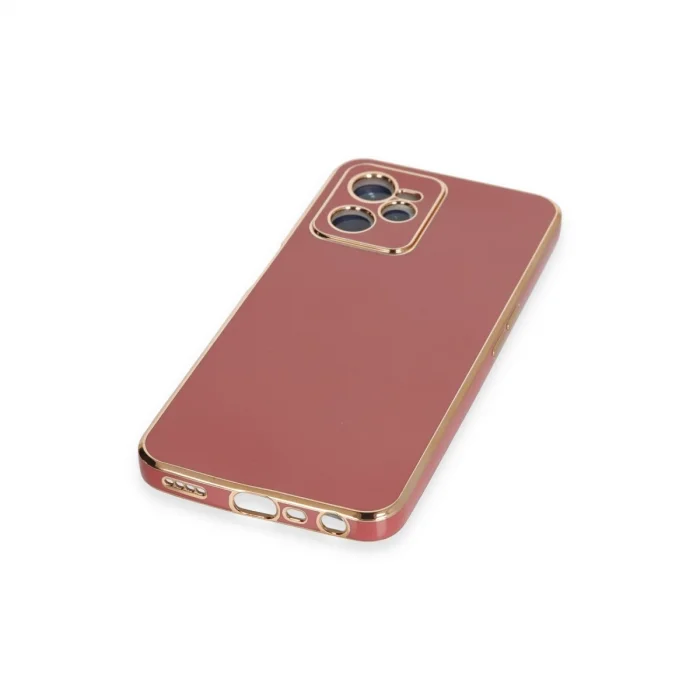 BUĞZ Realme C35 Kılıf Volet Silikon - Kırmızı