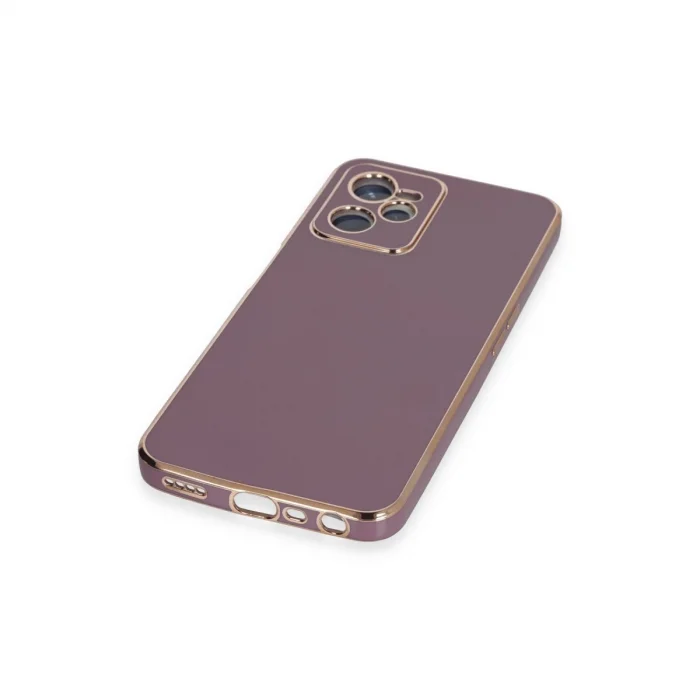 BUĞZ Realme C35 Kılıf Volet Silikon - Mor