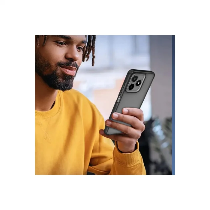 BUĞZ Realme C53 Kılıf Elegant Kapak - Lacivert