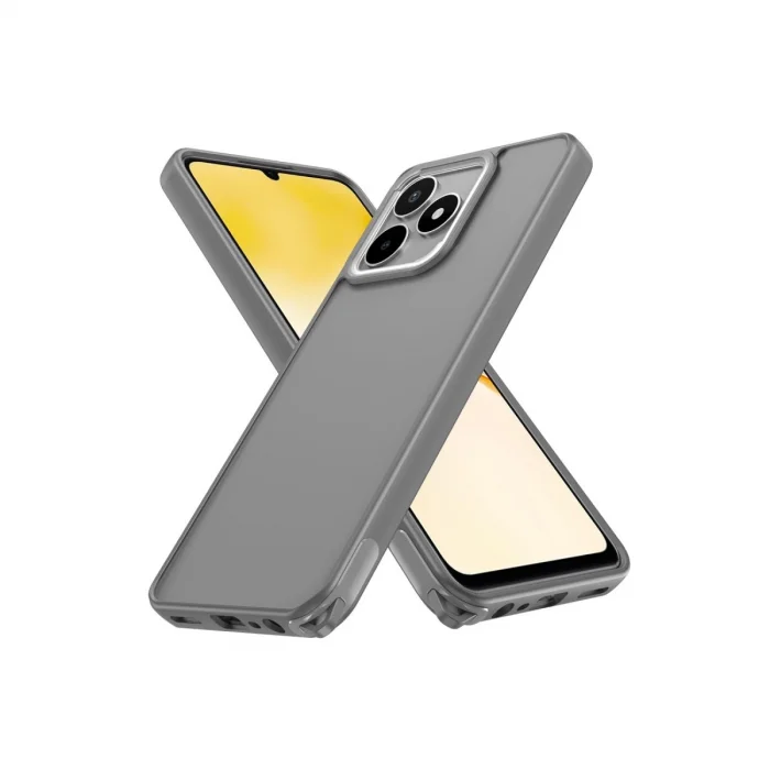BUĞZ Realme C53 Kılıf Elegant Kapak - Titan Gri