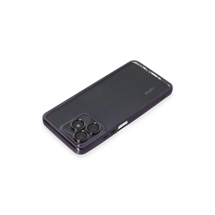 BUĞZ Realme C53 Kılıf Razer Lensli Silikon - Mor
