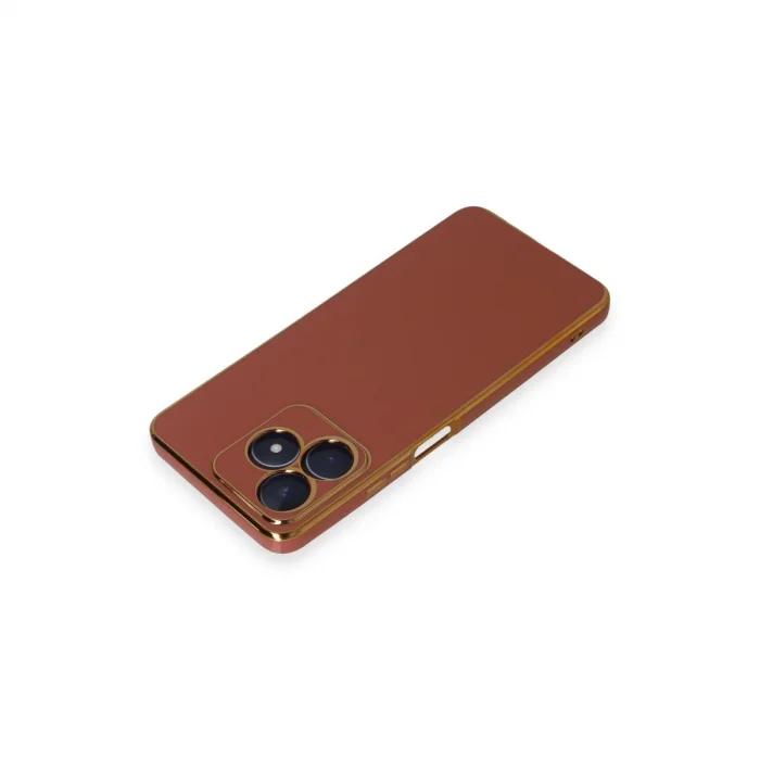 BUĞZ Realme C53 Kılıf Volet Silikon - Kırmızı