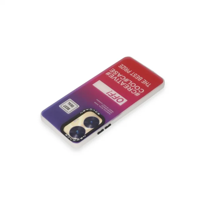 BUĞZ Realme C55 Kılıf Estoril Desenli Kapak - Estoril - 9